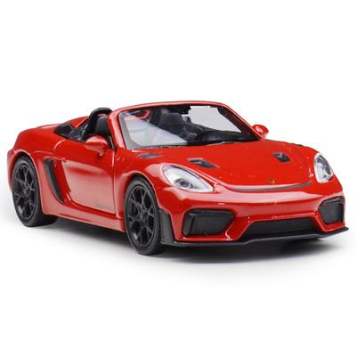 Welly 1/36 Porsche 718 Spyder RS Сплав Спортивный Автомобиль Модель Металлическая Литье под Давлением Гоночный Транспортное Средство Модель Автомобиля Симуляция Коллекция Игрушка для Детей Подарок