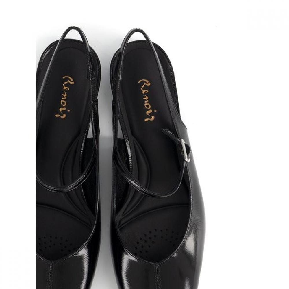 Kumkang Women Glossy Square Slingback Rensao5302k1