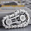 Metal Fingertip Decompression Gyro Chain - Boredom Relief Toy for Kids & Students