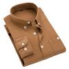 Stylish Cotton Corduroy Shirt For Men Long Sleeve Casual Wear Ideal For Youth Ages 18 To 24