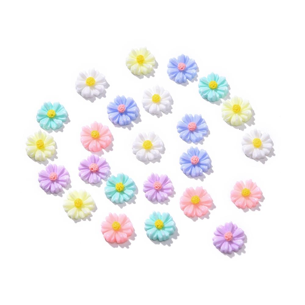 1BOX Colorful Nail Charms 3D Flower Bowknot Leaf Butterfly Mixed Nail Jewelry Kit DIY Nail Art Decoration Nails Accessories
