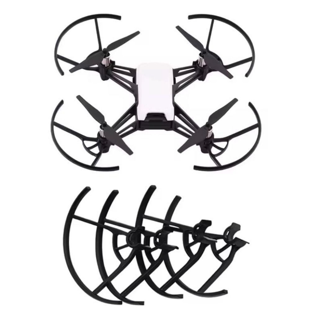 Plastic Propeller Guard Protector Black Quadcopter Prop Bumper  for DJI Tello Drone