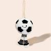 Plush Balls Pendant Badminton Keychain Room Decor Bag Decoration Birthday Gift