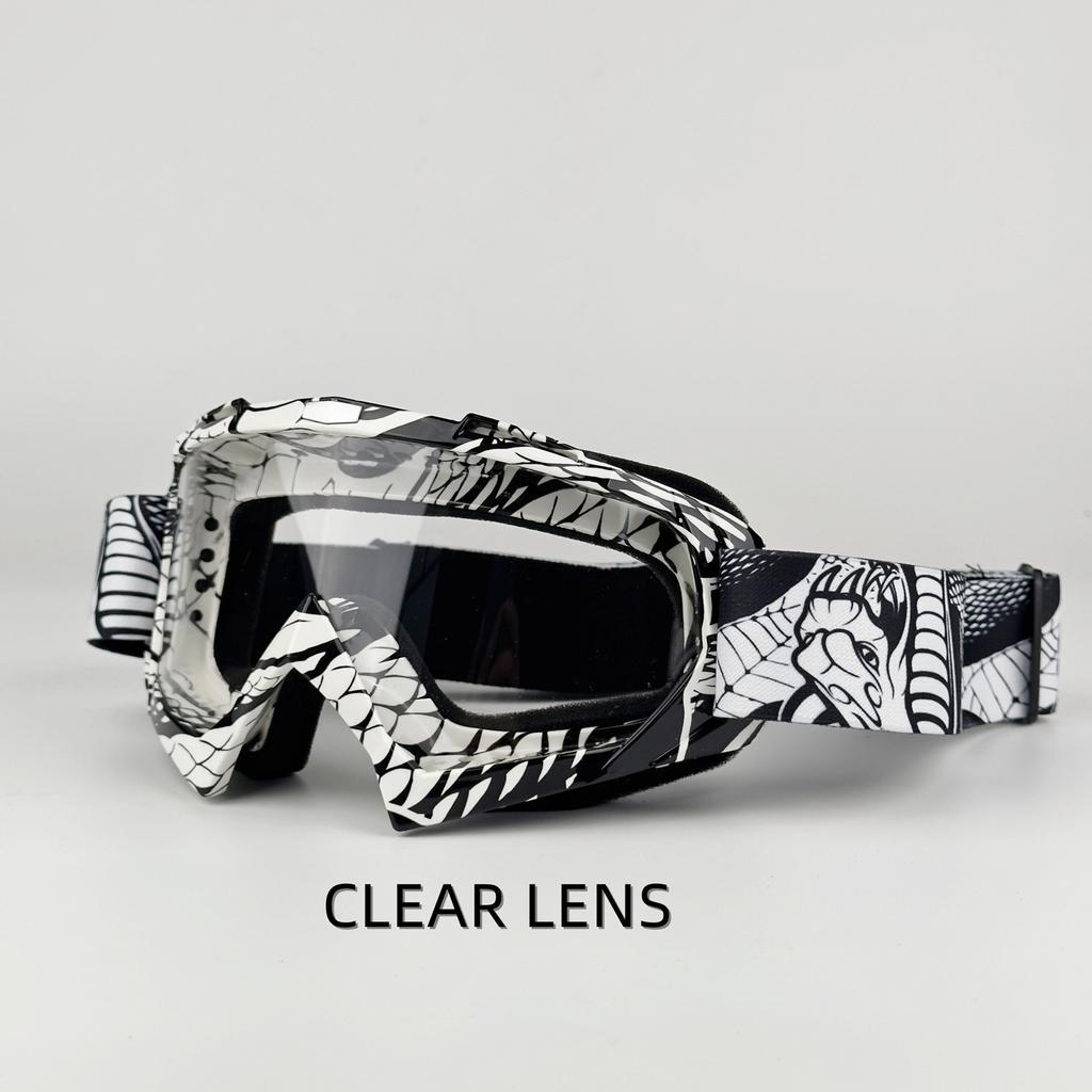 Мотоциклетные очки Велосипедные очки Очки для езды на открытом воздухе Внедорожные лыжи Спорт MX ATV Dirt Bike Гоночные очки Очки для мотокросса Велосипед Google