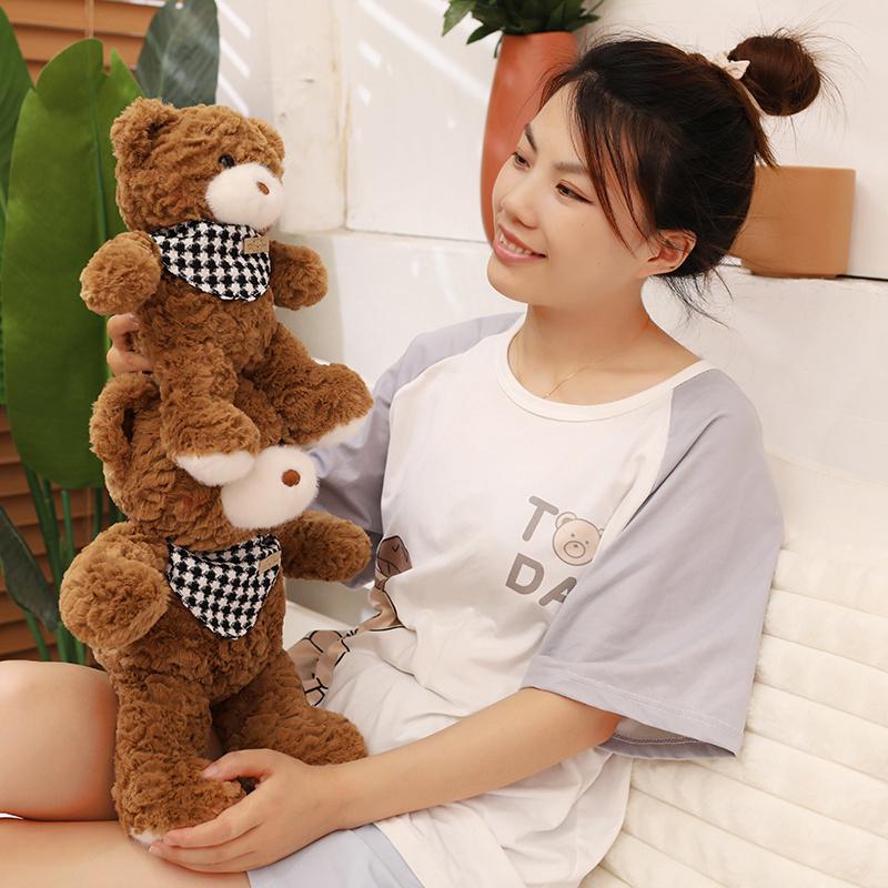 Милый медведь, плюшевая игрушка, декоративная подушка, кукла, украшение для дивана, клубника, розовый медведь, украшение для автомобиля, подарок на день рождения