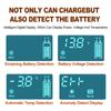 6V 12V Intelligent Pulse Repair Charger with LCD Display Multiple ProtectionFlame-retardant
