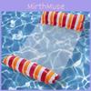 Складной двухцветный надувной плавающий плот для водных развлечений в открытом бассейне, экологичный материал ПВХ, 115*66см