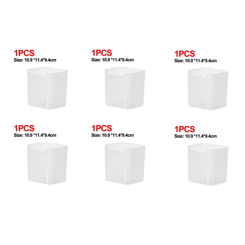 Clear Fridge Storage Boxes with Lids Food Fresh Organizer Reusable Crisper for Vegetable Fruit Spice Home Kitchen