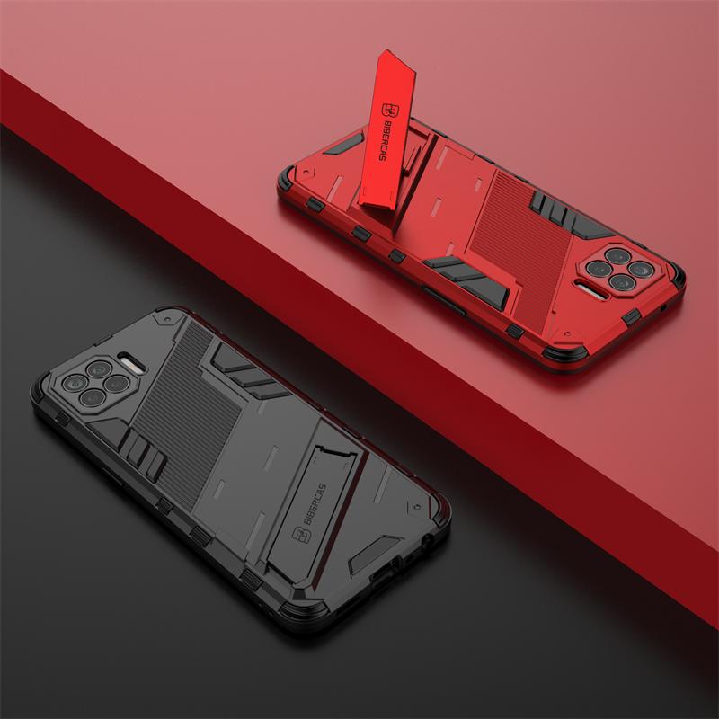 Для OPPO F17 F19 Pro Plus чехол автомобильный магнитный держатель подставка силиконовый чехол для телефона для OPPO A93 Reno4 Lite бронированный противоударный чехол на заднюю панель