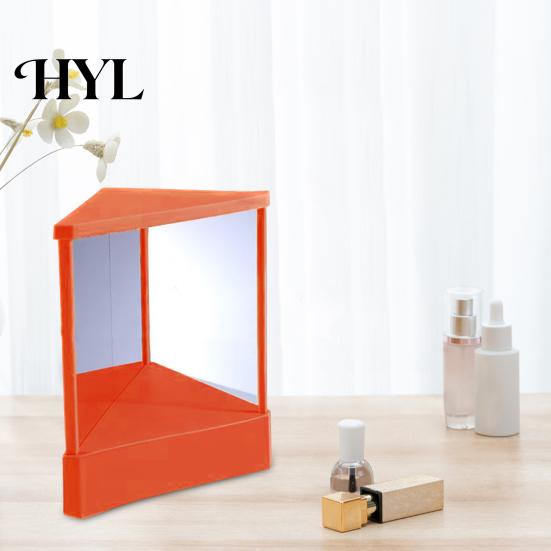 Precision Mirror Non-Reversing True Makeup High Clarity Desktop Vanity Men Women Image Inverted Standing Cosmetic High-precision