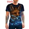 3D Animal Printed T Shirts for Men/women Personality Cool Printing Graphic Tee Shirt Plus Size Short Sleeve T-shirt