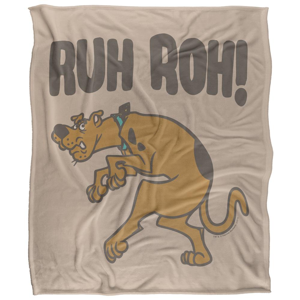 Scooby Doo Ruh Roh Blanket