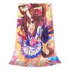 Пледы Uma Musume Pretty Derby Коралловый Флис Плюшевые С Принтом Дышащие Супер Теплые Пледы для Дома Машины Покрывала