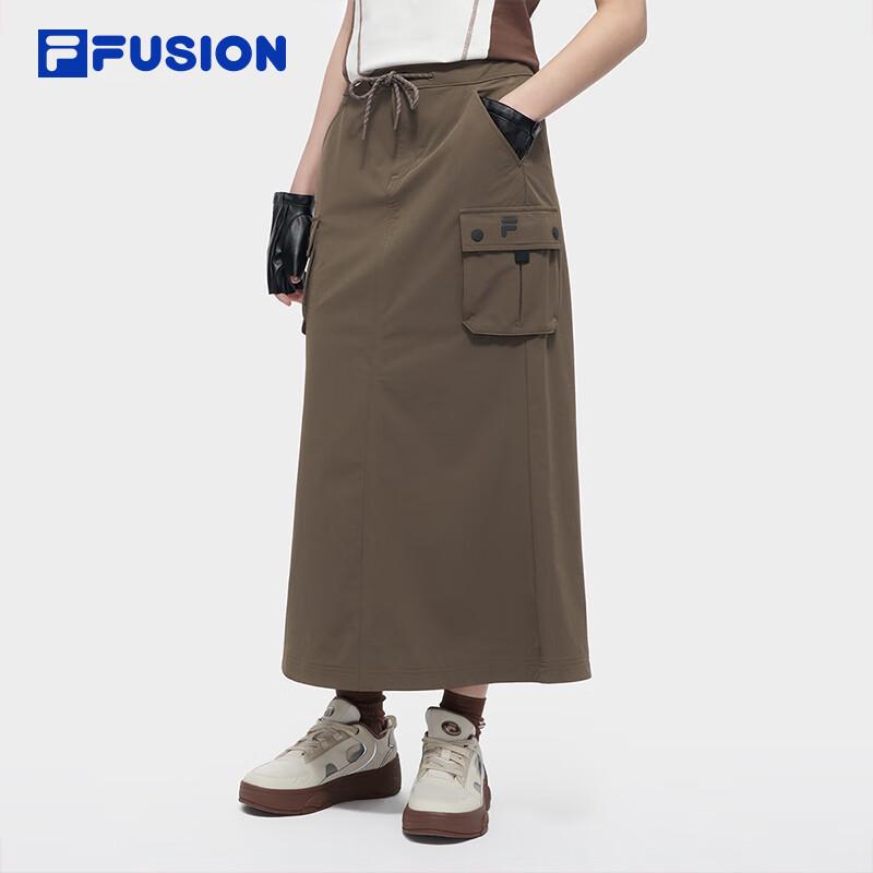 FILAFUSION Women's Casual Workwear Woven Skirt