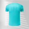Unisex Quick-Dry Badminton T-Shirt Training Competition Sporty Breathable Short Sleeve Top Men Women