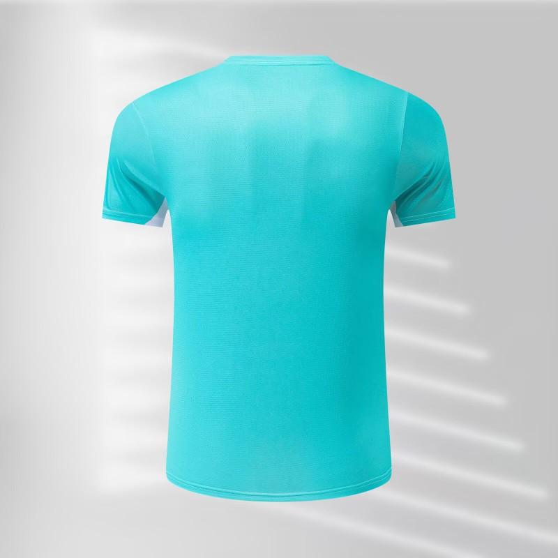 Unisex Quick-Dry Badminton T-Shirt Training Competition Sporty Breathable Short Sleeve Top Men Women