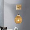 Rattan Lampshade Wall Sconces Light Shade for Outdoor Farmhouse Kitchen