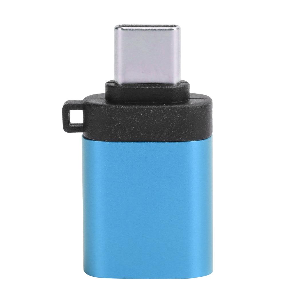 USB3.0 Female на TypeC Адаптер Конвертер Зарядка Данные OTG Растягивающийся HD Без Цепочки(Серебряный )