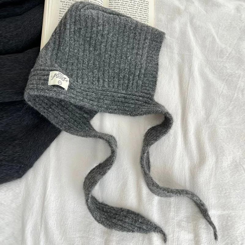 1 шт. Зимняя теплая одежда аксессуары вязаная шапка для улицы утепленная мягкая утолщенная шерстяная шапка ветрозащитный шарф балаклава шапка