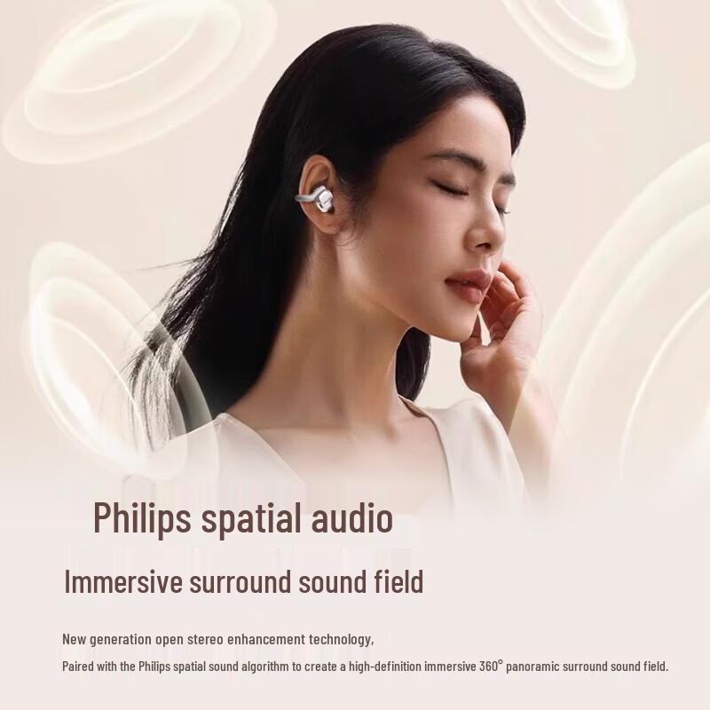 Philips TAQ4220 Ear Clip Sports Earbuds