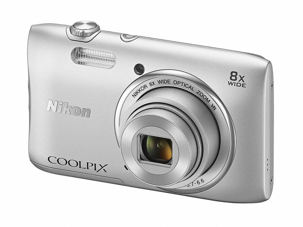 Nikon Digital Camera COOLPIX S3600 8x Zoom 20.05 Megapixel Crystal Silver S3600SL