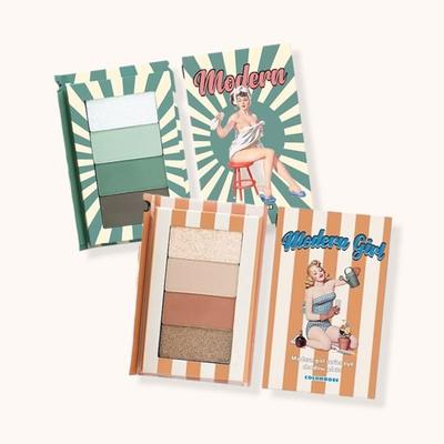 COLORROSE - Палетка теней серии "Винтаж и Модерн" - 8 видов