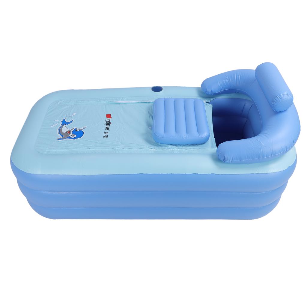 Inflatable Bathtub for Adults Athletes Shower Hot Ice Bath Home SPA Portable Tub with Air Pump US