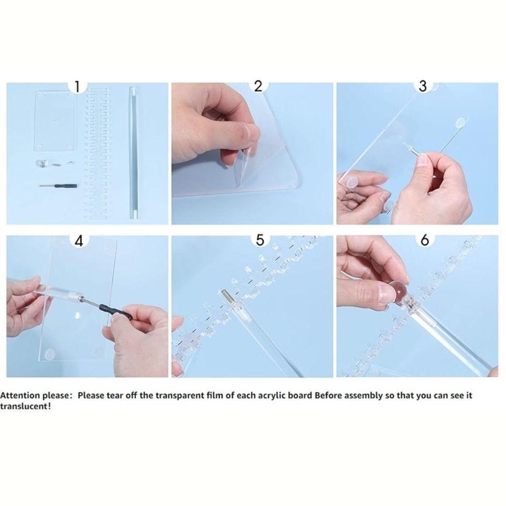 Bilateral Hook Jewelry Display Stand Acrylic Bracelet Organizer  Pendant Display