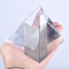 Треугольная хрустальная пирамида поделки геометрия украшение настольный орнамент автомобиль