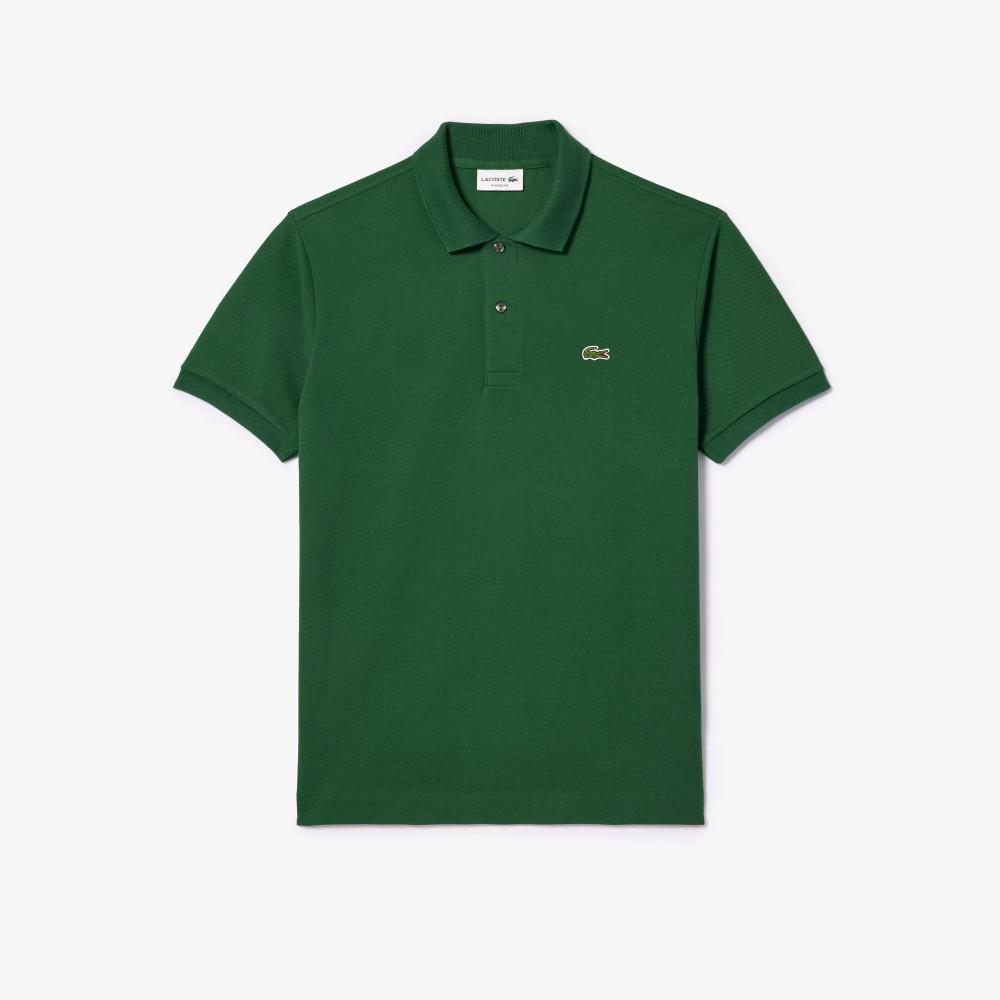 Lacoste Мужская классическая футболка-поло с коротким рукавом L1212-56G132