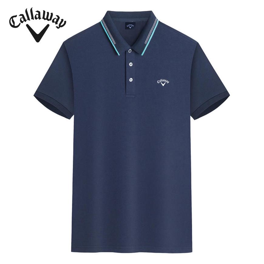 Callaway Лето 2025 года, новая вышитая рубашка поло для бизнеса, отдыха на открытом воздухе, для пар