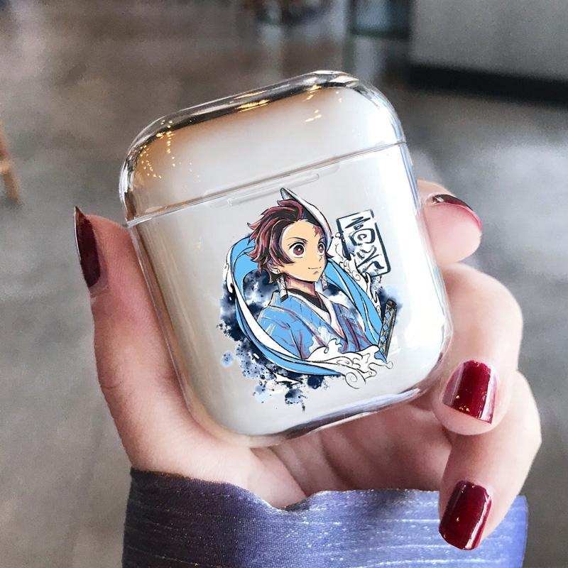 Чехлы для Airpod с аниме Demon Slayer Air Apple Pro 3 для Airpods Pro Pro2 2 3rd Pods Gen Airpord, чехлы Tanjirou Nezuko, чехол принципиально
