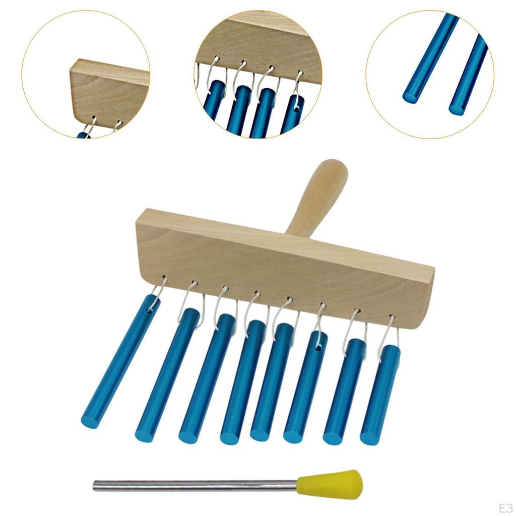 Desktop Wind Chime for Office and Home Use Musical Teaching Tool Kids