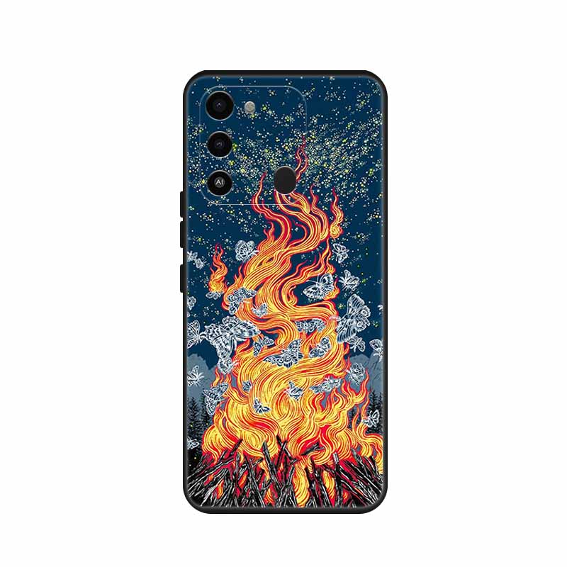Роскошный Чехол Для Tecno Spark 8C Мягкий Силикон ТПУ Задняя Крышка Телефона Для Tecno Spark 8C 8 C Spark8C Funda Мультяшный KG5k Бампер Coque