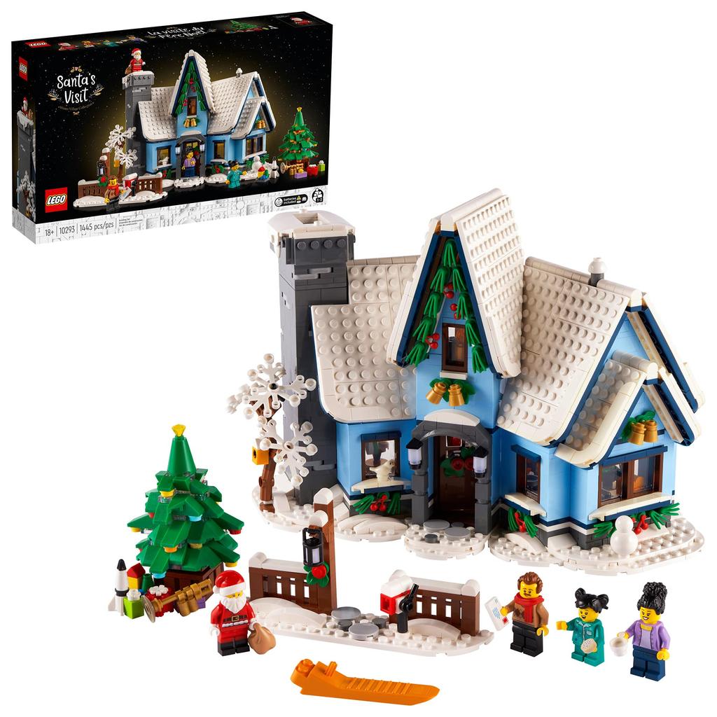LEGO Visit 10293 Building Kit Santa's (1,445 Pieces)