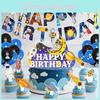 Cake Explorer Space Decorations Rocket Inserts Celebration Event Supplies Party