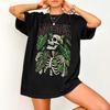 Alocasia Skeleton Gothic Plant Lover Shirt Botanical Skull Plant Lover Gift