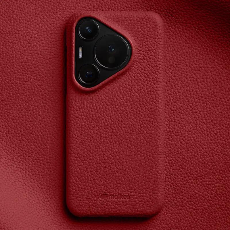 Чехол Melkco из натуральной кожи Plain для Huawei Pura 70 80 Ultra Pura80 Pro Plus, роскошная защитная жесткая крышка из коровьей кожи, с коробкой