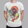 Футболка Teen Wolf 80-х Классический Фильм ТВ Музыка Крутой MJ Культовый Ретро Подарок Унисекс Футболка