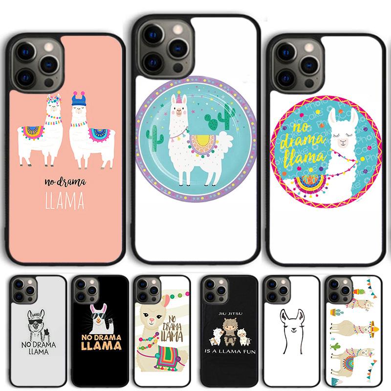 no blade llama Phone Case Cover For iPhone 17 Air 15 16 14 13 12 Pro Max 11 Pro Max Plus Coque Shell