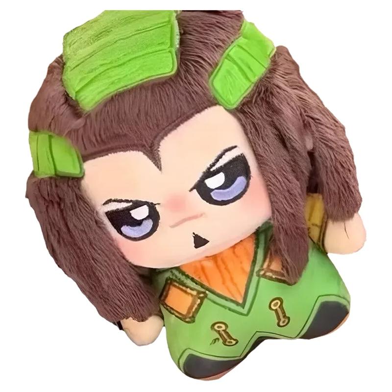 10 см Плюшевая кукла-подвеска Эрмес Костелло Коллекция JoJo's Bizarre Ermes Мягкая игрушка Подарки на день рождения Фанату Аксессуары Игрушка