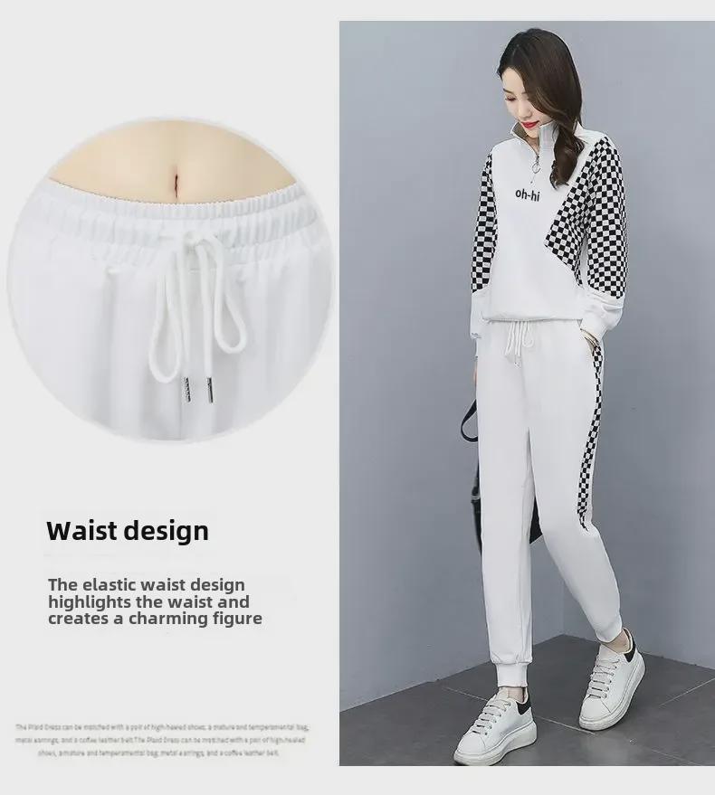 Женская мода: Сезонные костюмы и спортивная одежда — весенние, осенние, зимние толстовки и брюки, замедляющие старение