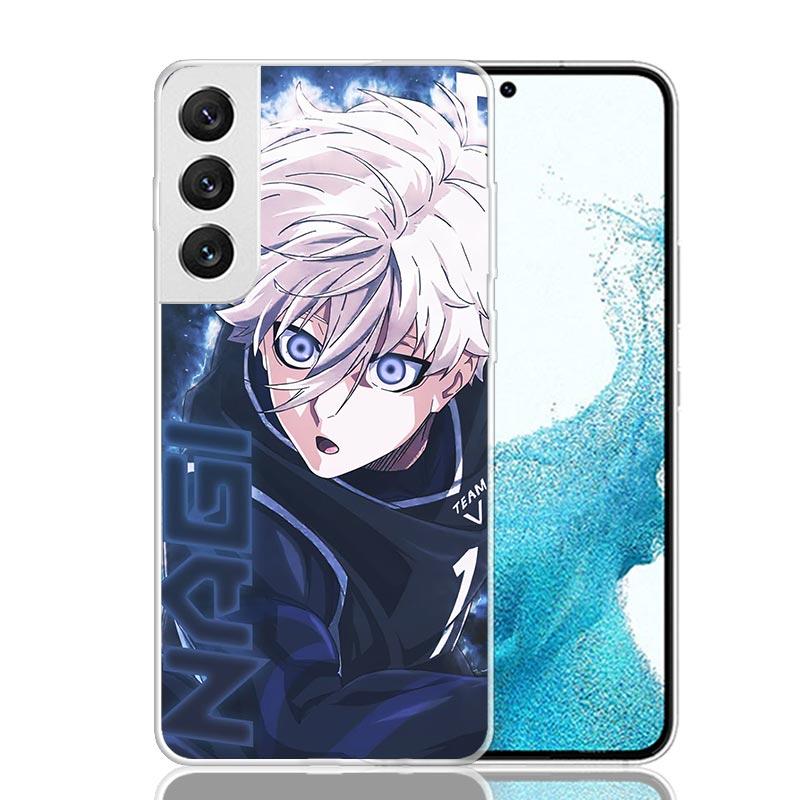 Чехол для телефона Blue Lock Наги Сэйсиро Для Samsung Galaxy S26 S25 Edge S24 S23 FE S22 Ultra S21 Plus S20 + Fundas Cover Coque Galaxy