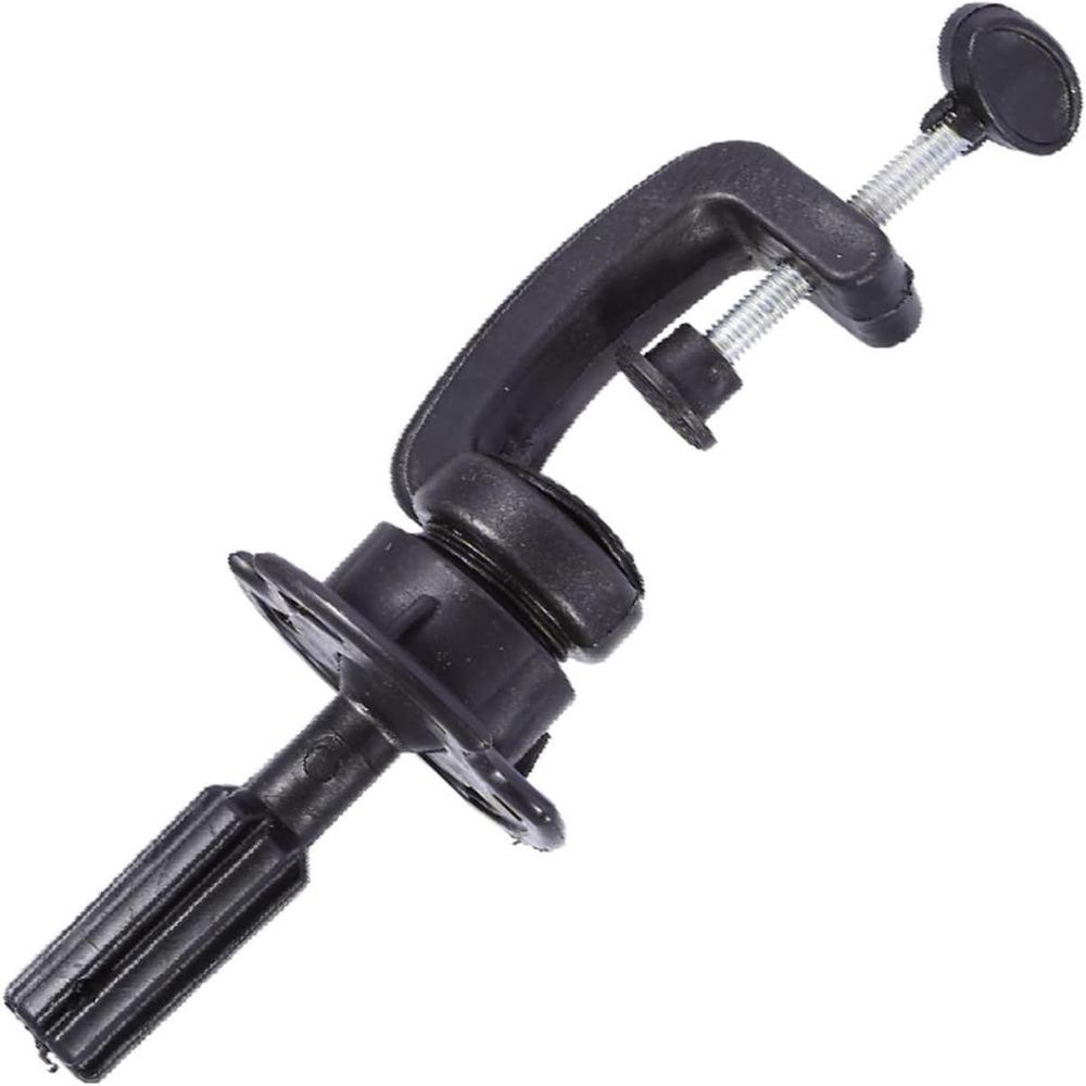 Black Training Mannequin Stand Plastic Cosmetology Mannequin Bracket Professional Settings