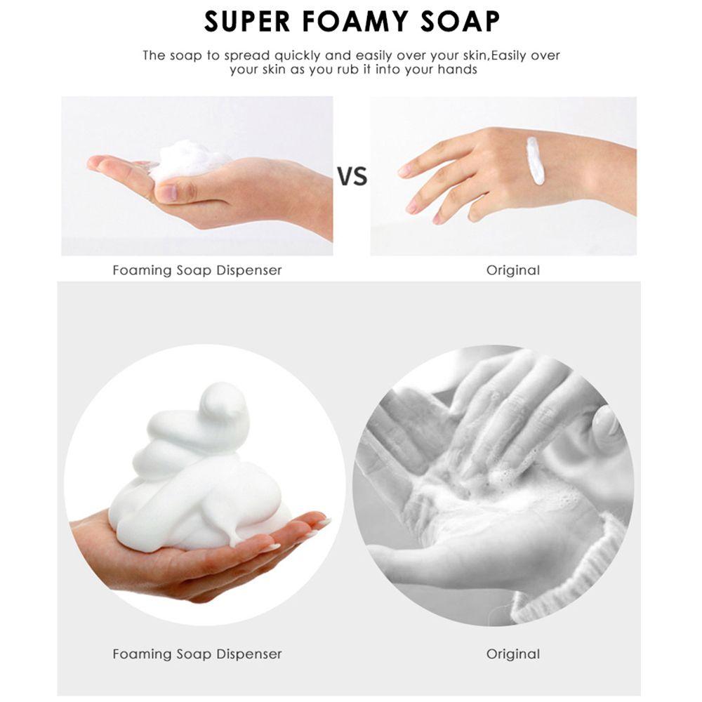 1 шт. Полезный дезинфицирующее средство для рук Пластиковый дозатор жидкого мыла Прозрачная пенообразующая бутылка Контейнер с помпой