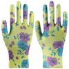 Lightweight Breathable Nylon Gardening Gloves - Wear-Resistant, Multi-Color Patterns