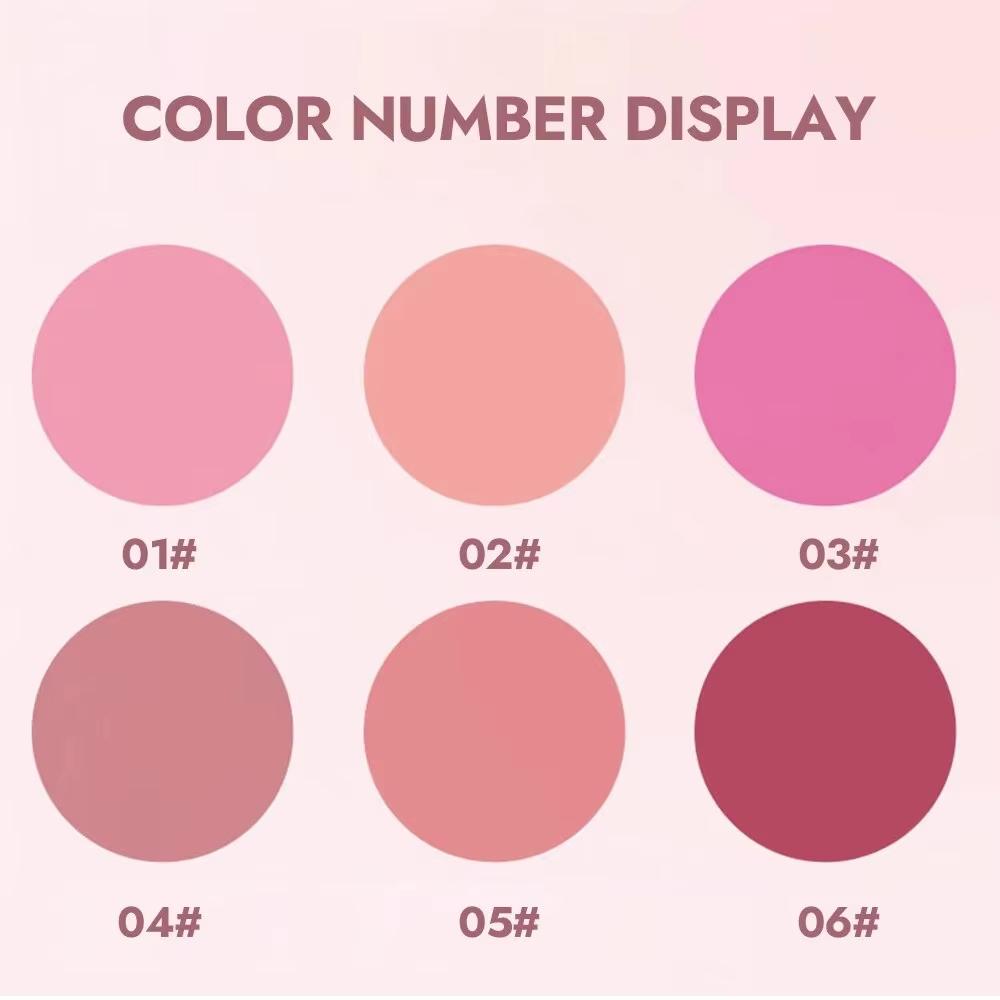 Airy Blush Clay Pigmented Powdery Cream Blusher DaimAnpu Long-Stating Tender Look Uplifting Color Matte Girlish Blush