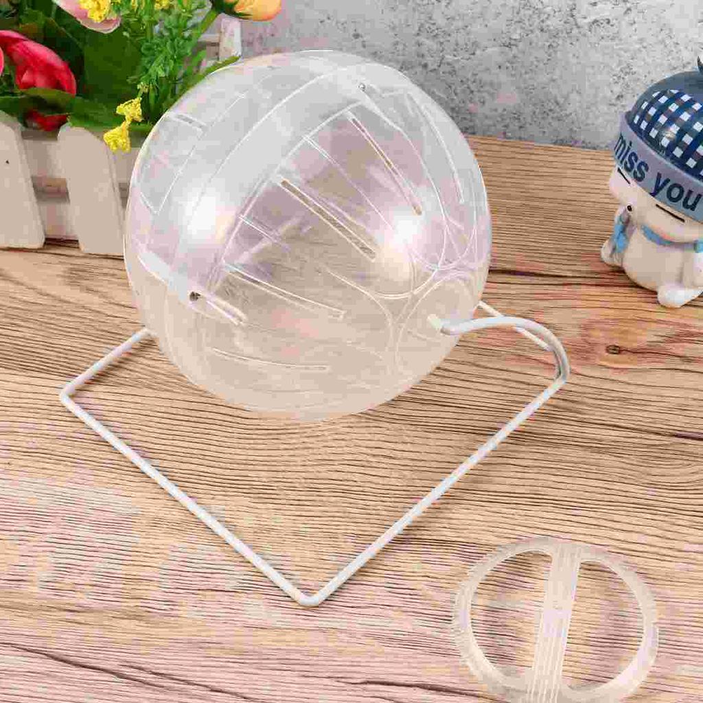 Игрушка для фитнеса с пробкой, гимнастический мяч, бесшумное колесо для хомяка, шиншилла, маленький питомец, беговое колесо