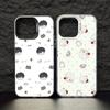 Чехол для телефона «Любовь и глубокий космос» для iPhone 17, 16, 15, 14, 13, 12, 11 Pro Max Черный Разноцветный Посеребренный Внутри Чехол для телефона
