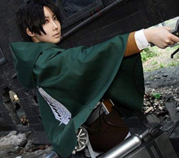 Amor e Атака титанов плащ с капюшоном ожерелье подвал ключ набор Survey Corps Крылья свободы [Покупка] + + 3-х частей (L)